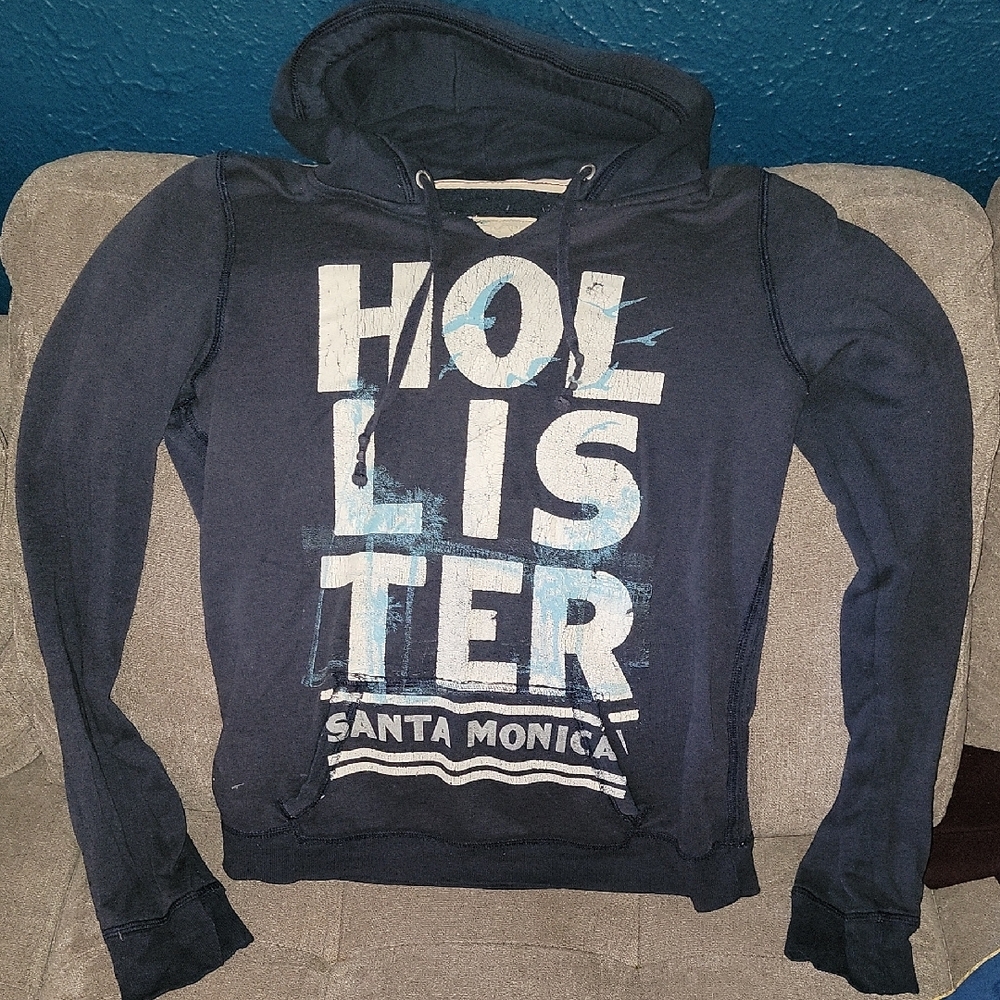 Hollister Navy Blue Hoodie